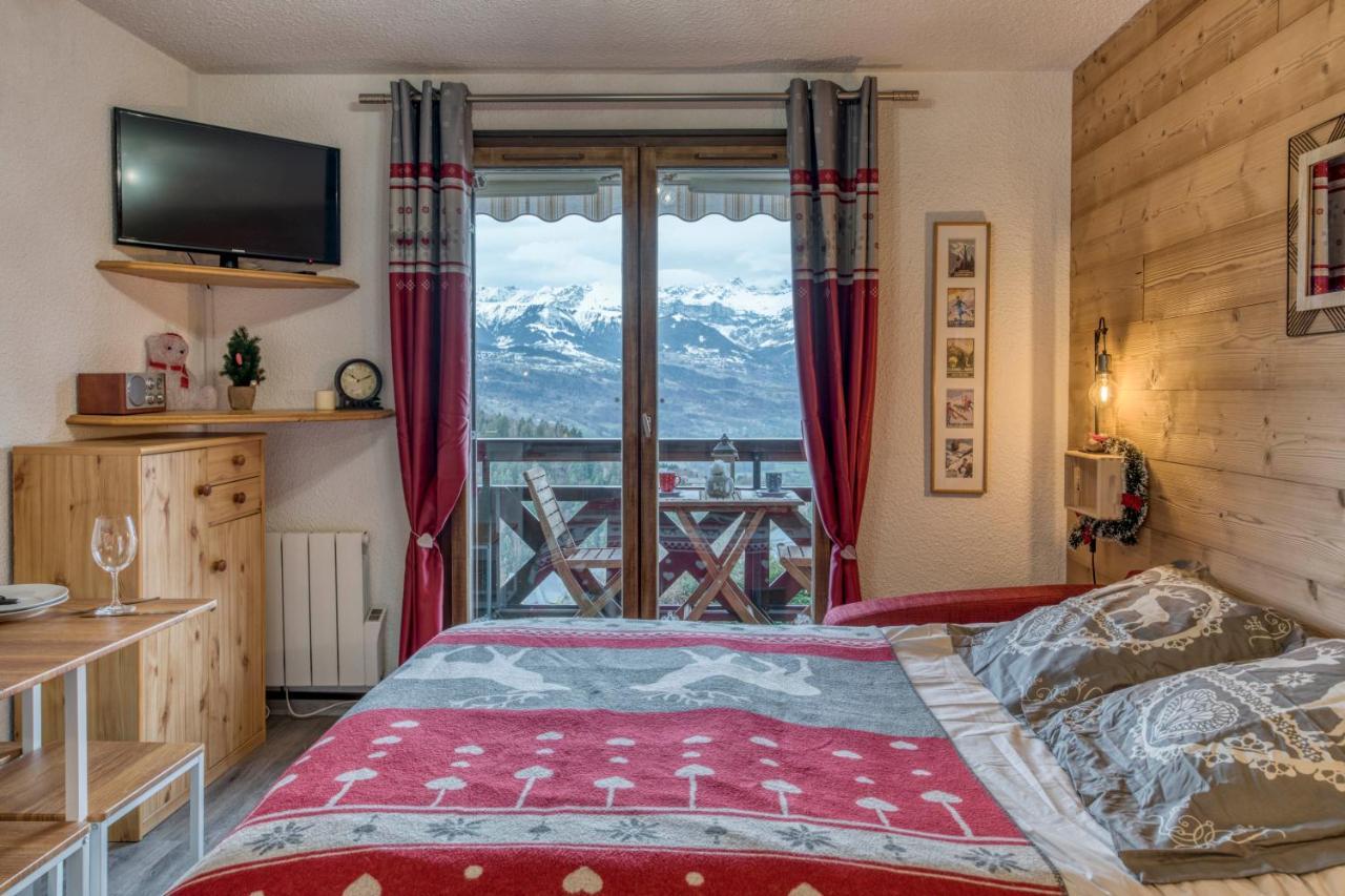 Studio Cosy coin-nuit proche centre - Vue splendide Saint-Gervais-les-Bains Exterior foto